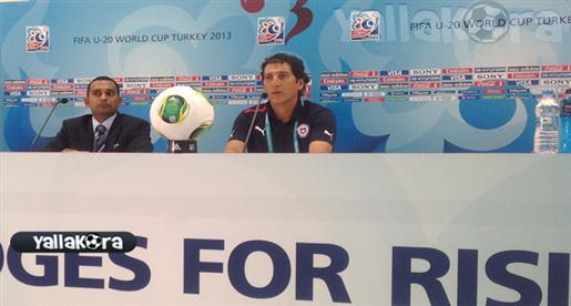 مدرب تشيلي: الفوز علي بطل أفريقيا لم يكن سهلا.. وتوقيت الهدف الثاني مثالي   